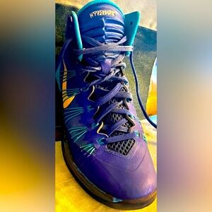 Hyperdunk Nike Blue Sneakers Size 9.5